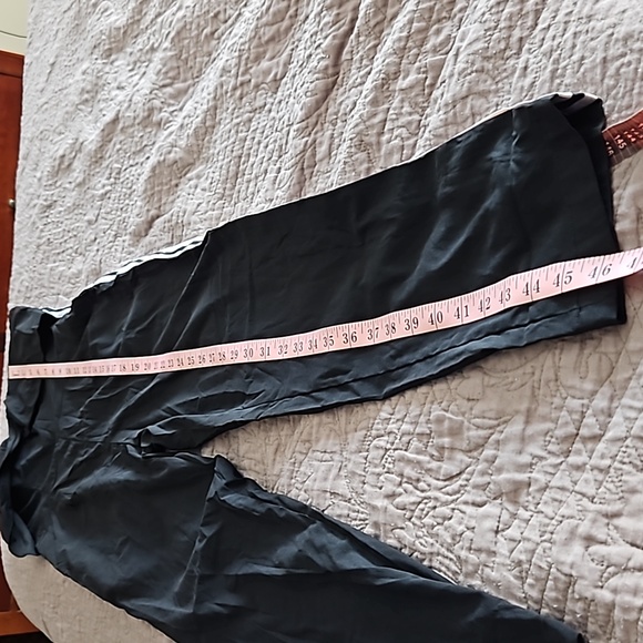 Uniq Strapless Jumpsuit, Black with Side Stripes,Large, Back Zipper, NWT - Picture 13 of 14